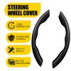 Carbon Fiber Car Steering Wheel Booster Cover Car Accessories For 15"37-38CM EA