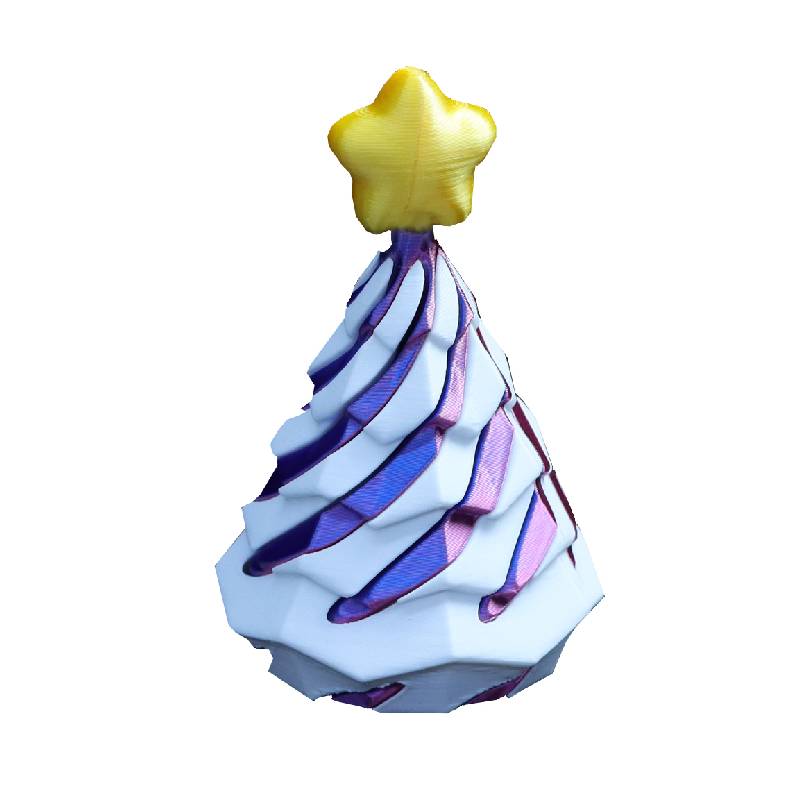 

Christmas Impossible Tree 3d Decompression Toy Three Dimensional Toys Education Blue