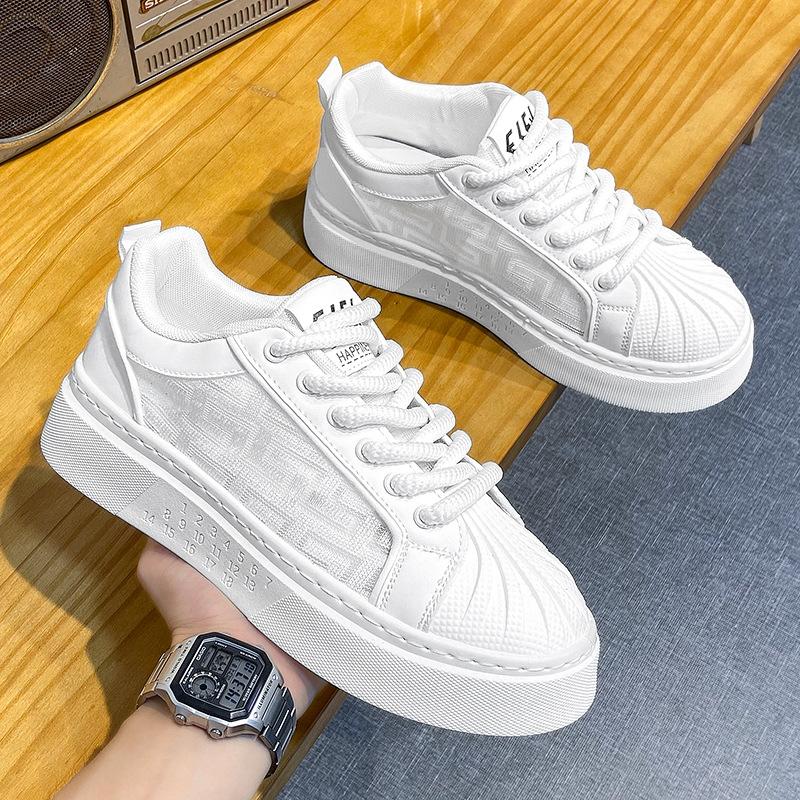 Men's Shoes Spring Summer Breathable Casual Board Shoes Sports Increase Fashion Student Trend Sneakers