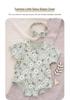 Entzückendes Sommer-Strampler-Set mit Blumenprint für Baby-Mädchen - 0 bis 12 Monate