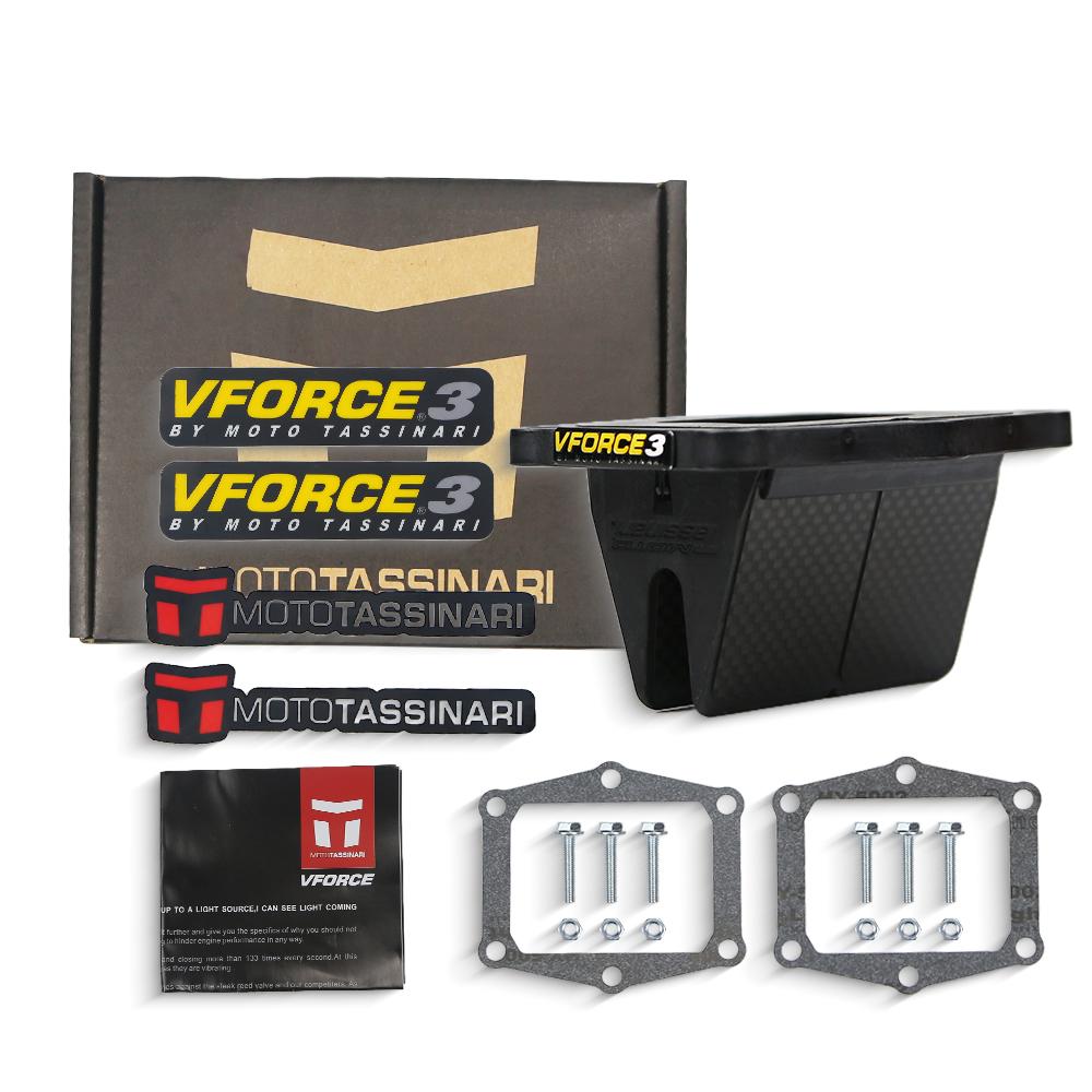 

For Honda CR250R CR250 1986-2001 TRX250 1986-1989 M200 MC250 V305A V-Force Motorcycle Reed Valve Vforce 3 Carbon Fiber V305A