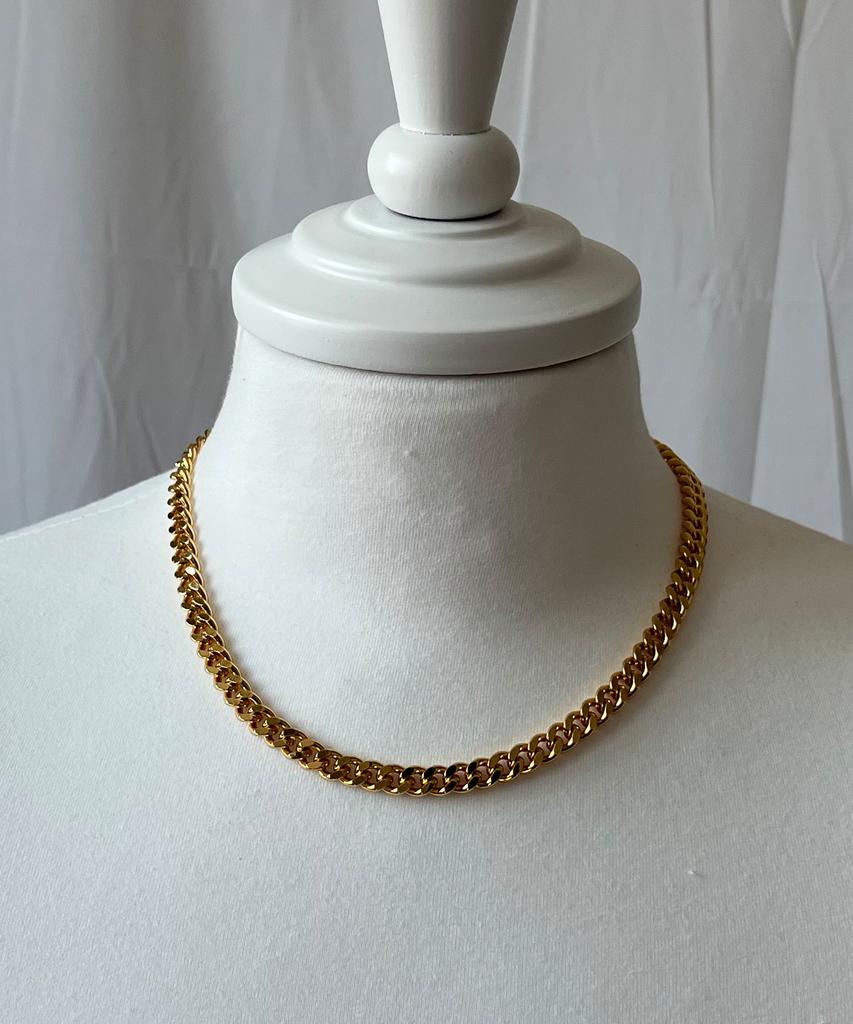 Sexto [Necklace][Surgical Steel] 1202Dc Chain Necklace Gold