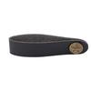 6 Sets Guitar Neck Strap Leather Headstock Button Tie Accessory Set Kit with PickBlack Neck Strap