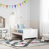 Bed Frame with Headboard White 80 x 200 cm Engineered Wood