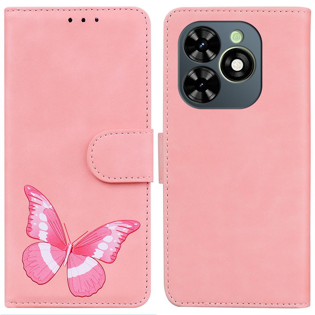 For TECNO Spark Go 2024 4G/Spark 20/Spark 20C/Pop 8 Cover Anti-Drop Butterfly Printing Phone Case