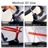 ZTTO Road Bike Shifter Alignment Tool Hand Shift Head Mount Tail Hook Handlebar Height Angle Left Right Symmetrical Adjuster