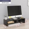 Double-Layer Laptop Monitor Stand with Storage