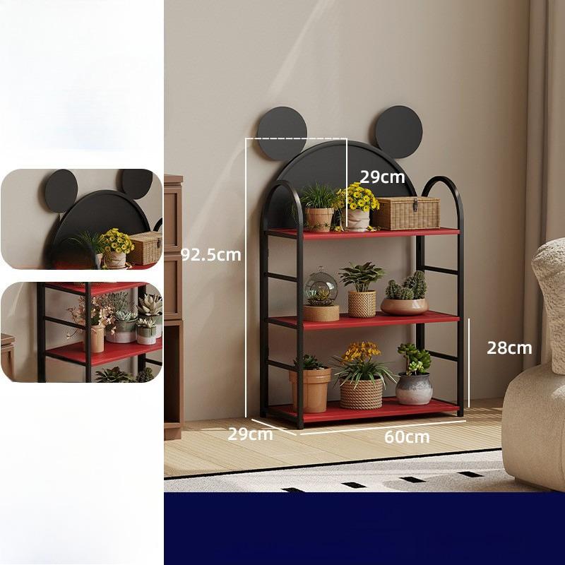 

Iron Flower Stand Modern Indoor Plant Stands Balcony Flowers Organizers Rack Metal Standing Storage Racks Storage Furniture