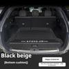 For XPENG G9 2025 2026 Car Styling Fully Enclosed Trunk Pad Leather Trunk Mat Backrest Pad Auto Modification Premium Accessories
