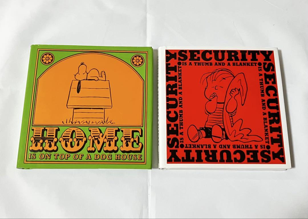 

[USED] English picture book, children s book, SNOOPY HOME SECURITY, set of 2
