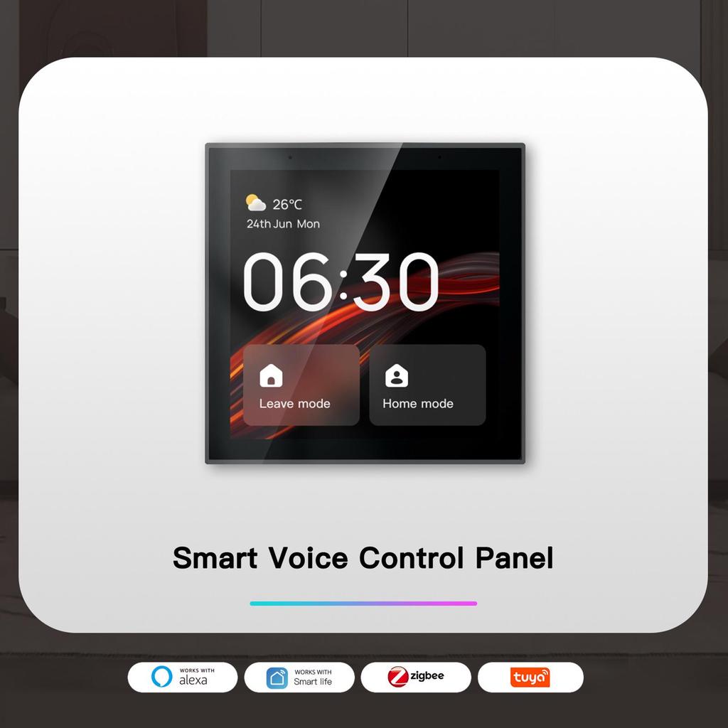Tuya Smart 4" EU Screen with Alexa-Enabled Gateway