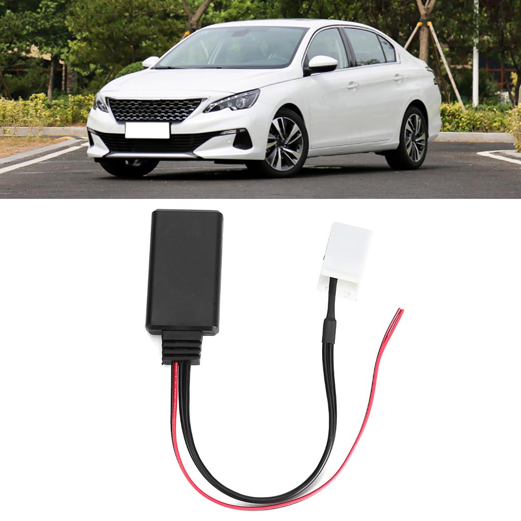 Car Bluetooth Module Audio Input for Peugeot Citroen RD4 Radio Stereo Cable AUX In Adapter