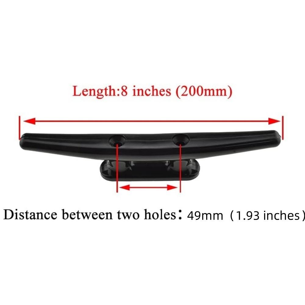 

Якорный болт для лодки Якорный болт для лодки Нейлоновый якорный болт для пирса Якорный болт для каяка Якорный болт для каната Якорный болт Крюк с крепежными винтами 200mm чёрный