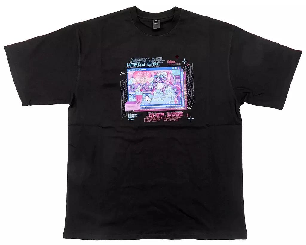 

Футболка Needy Girl Overdose Chou T Черная XL Ретро Pop Up Store 3XL