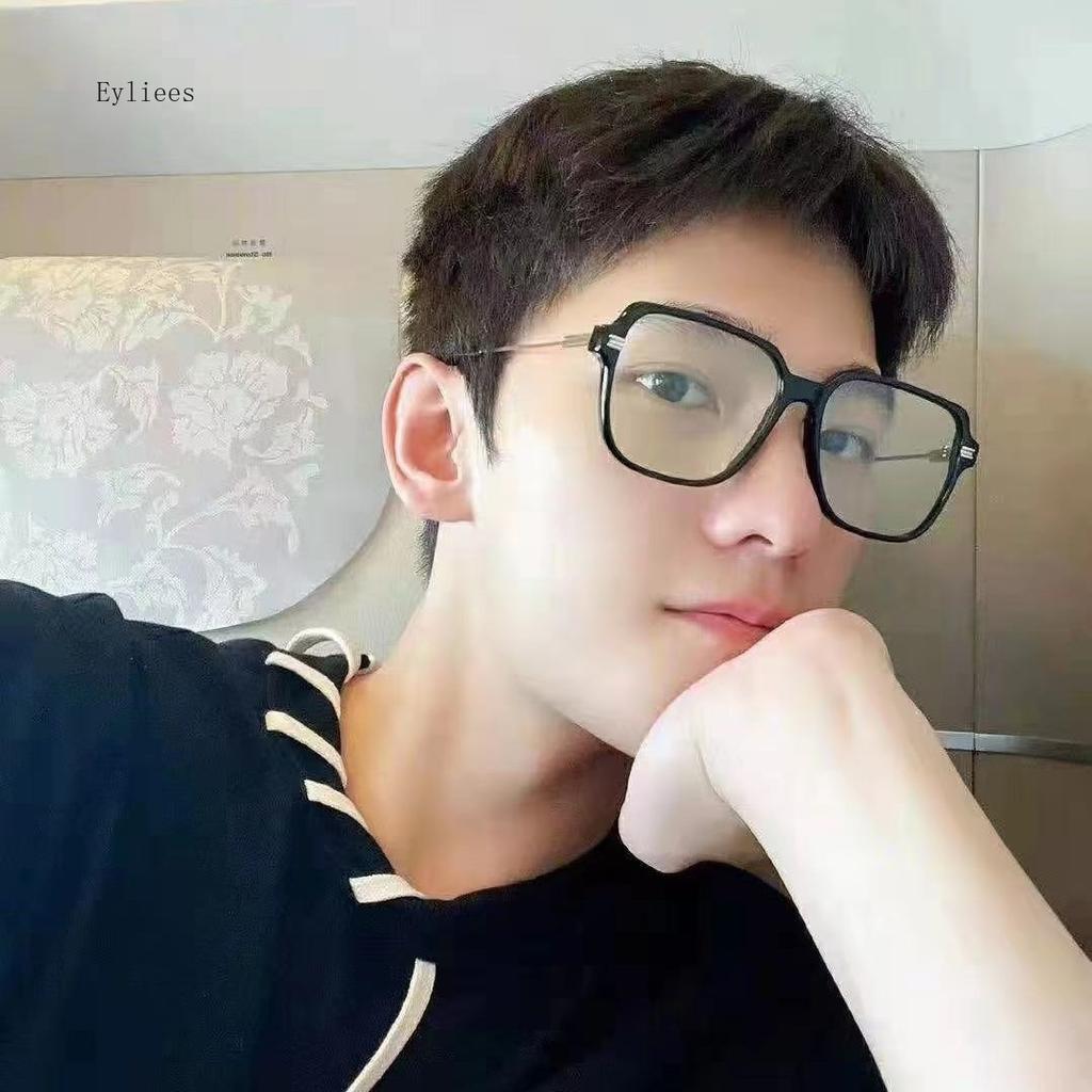 Trend Transparent Glasses Frames Female Fashionable Oversize Pink Clear Eyeglasses Spectacles Frames Fashion Optical Grade Eye Glasses