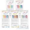 Mildliner todas as 25 cores Mildliner todos os 9 conjuntos com papel de teste Pincel, + Base, cores,