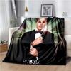 Decke Herr 305 Pitbull MR Worldwide Hippie Poster Gedrucktes Flanellkorn Handtuch Weicher Plüsch Sofa Bett Flauschige Decke