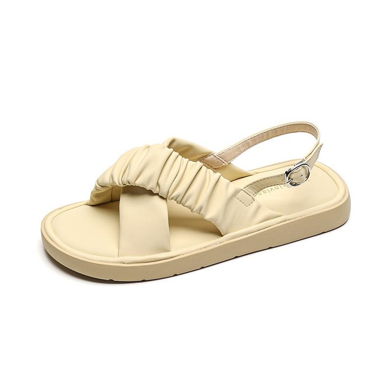 Platform Sandals Women Summer Wear Roman Sandals with Fairy Slippers Large Size