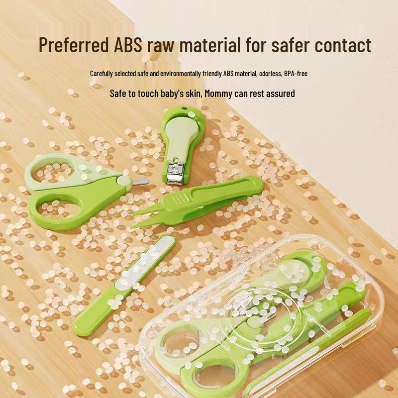 Baby Safety Nail Clippers & File Set for Newborns