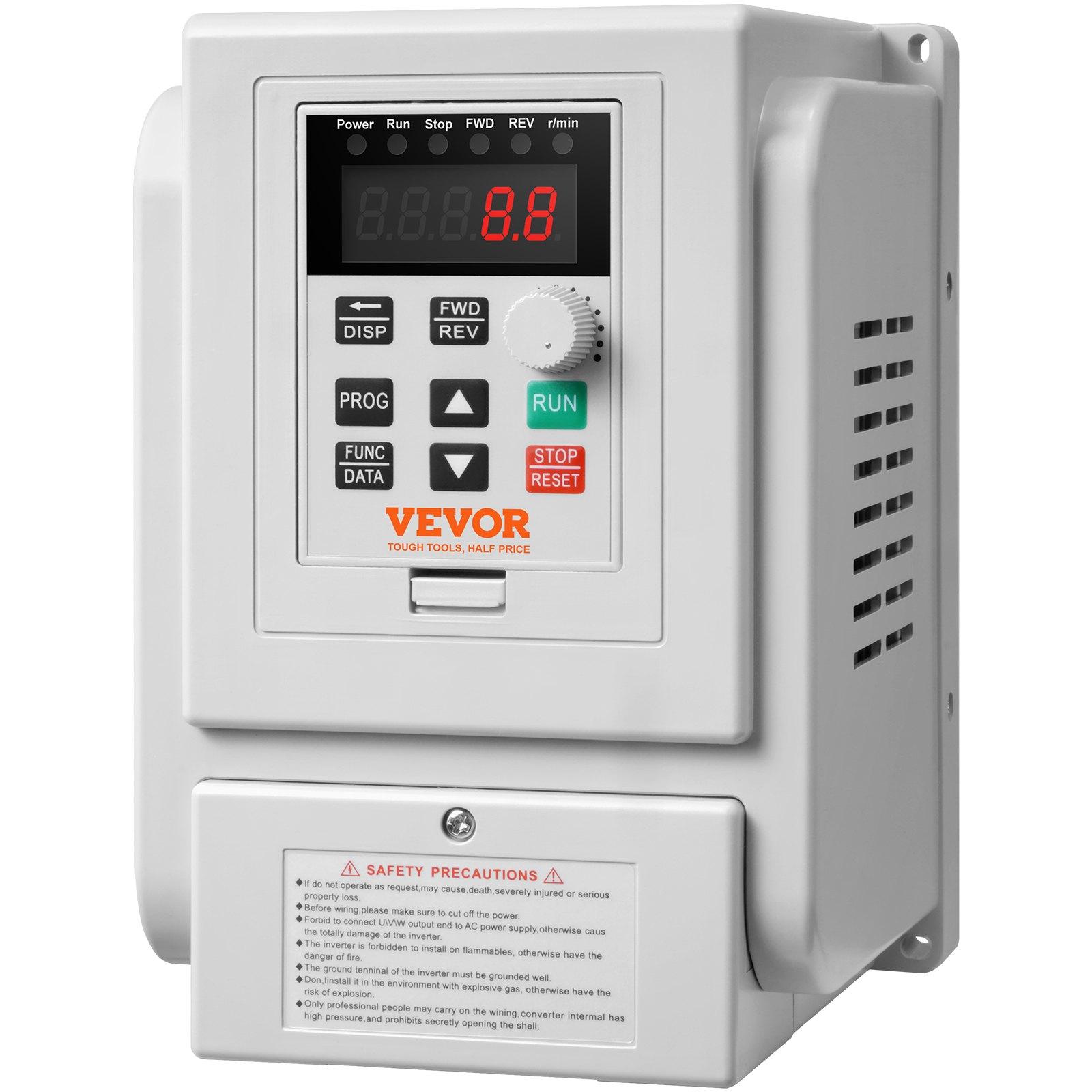 VEVOR VFD 2.2KW 10A 3HP