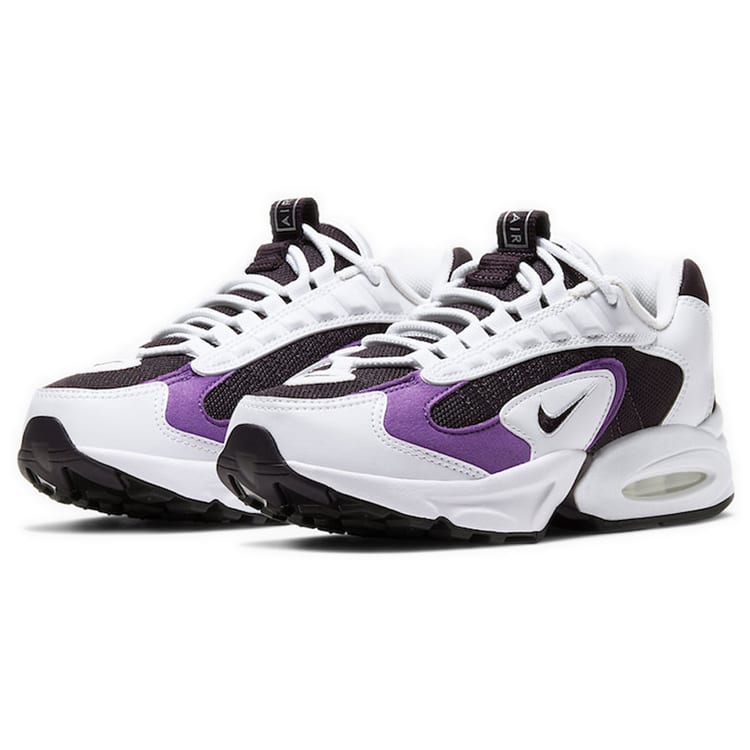 Nike Air Max Triax 96 Low top Casual Shoes White Purple Unisex CT1276-100