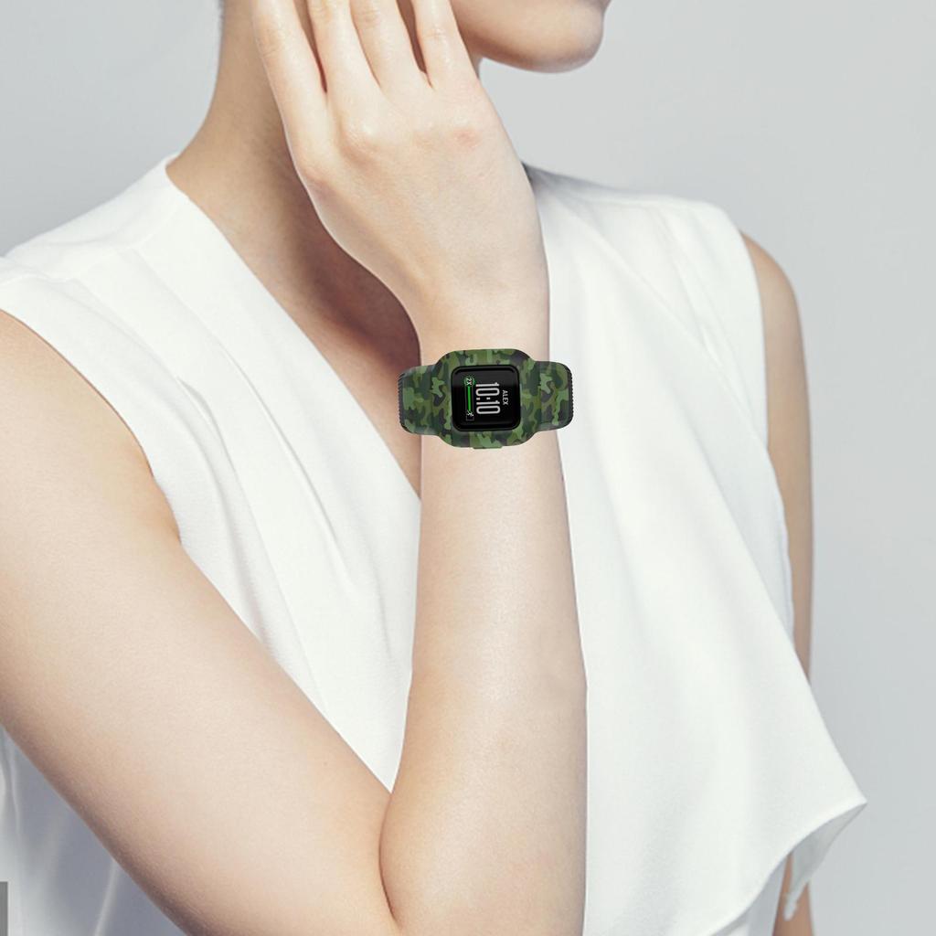 Children"s Watch Strap Buckleless Watch Strap Compatible for Garmin Fit JR3 vivofit jr.3