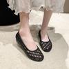 Casual Soft-soled Sandals Women's Flat-soled Fashion Hollow Hole Shoes Versatile Bag Head Slippers Beach Shoes 2025 Summer New