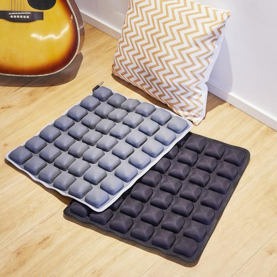 Aufblasbares Luftkissen für Bürostuhl Tragbares TPU-Sitzkissen mit eingebauter Pumpe Faltbare Hüftstütze