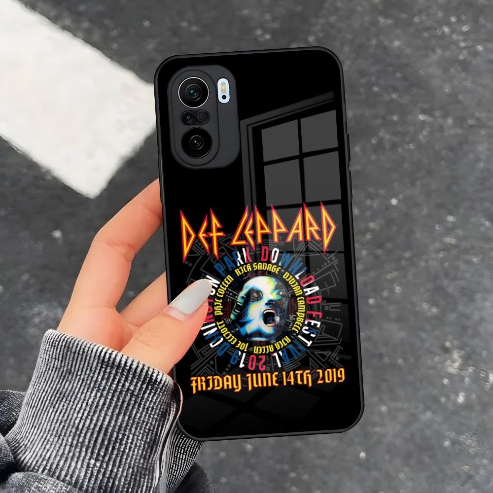 Def Leppard Rock Band Phone Case for Xiaomi 15 14 13 12 X Redmi Note 10 Mi 11 S Lite T Pro Ultra Glass Cover