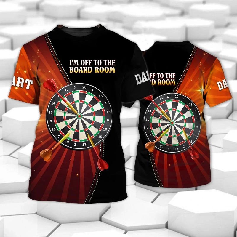 Dart Roulette 3D Printed Club Bar Fashion Sports Men's And Women's Casual