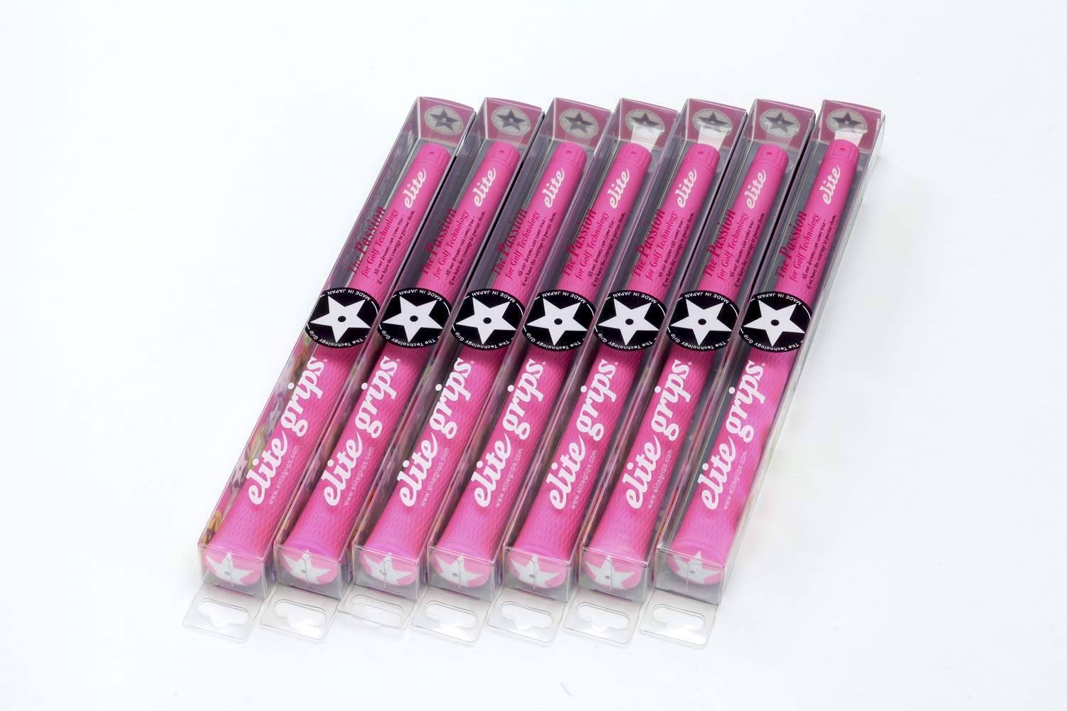 

elitegrips Golf Grips S48 STAR set Deep Pink No Backline 7-piece