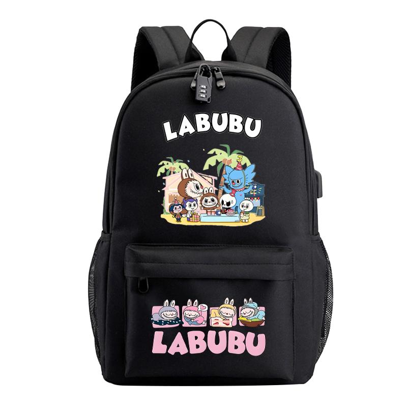 Canvas Printed Backpack Teenger Student Bookbag Boy Girl Large Capacity Waterproof Bagpack Men Women Travel Bag Kid Gift