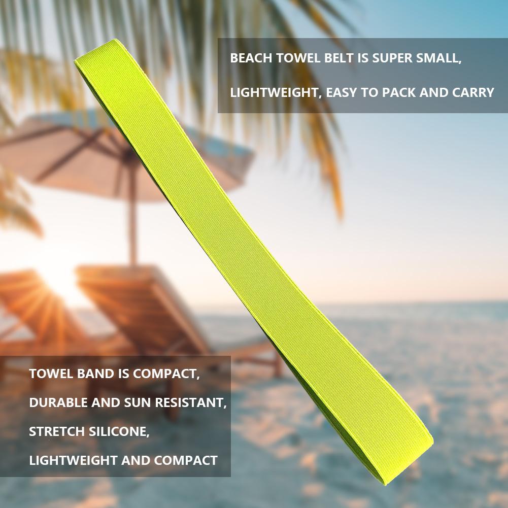 

Elastic Towel Bands Strap Portable Towel Beach Chair Bands Lightweight Stretchable Beach Towel Holder for Pool Party Camping темно-синий