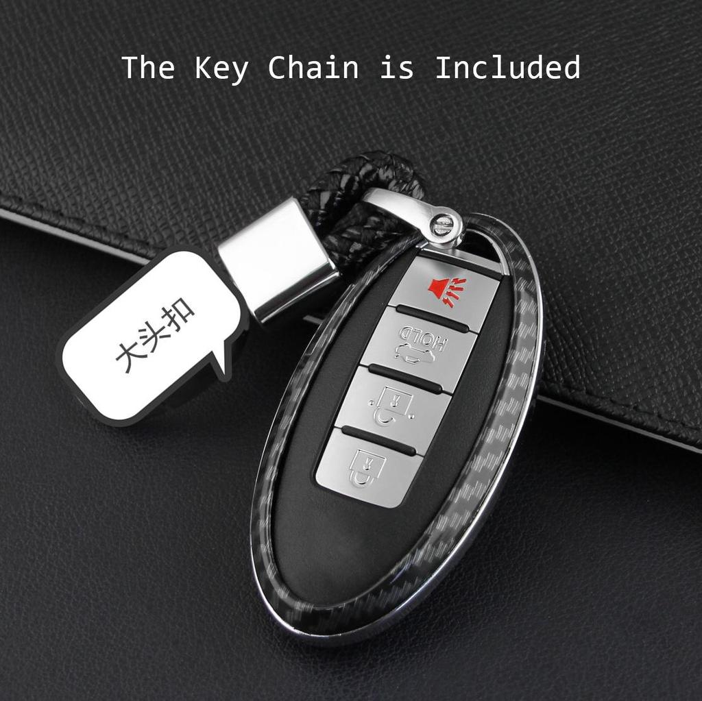 Nissan & Infiniti Carbon Fiber Key Shell for Various Models