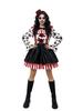 Kids Halloween Jester Costume Terrifier 2 Role Play Cos Outfit Family Party Performance Set