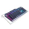 Keyboard Stand Ergonomic Clear Tray Keyboard Tray Holder for Office for Home Study Room Reception School Cubicle Work Gamers
