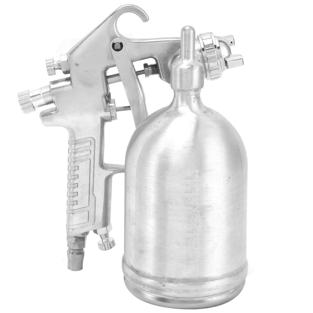 Paint Spray Gun Upper Pot Paint Sprayer Gravity Feed Air Spray Gun Pneumatic Tool for Household Use