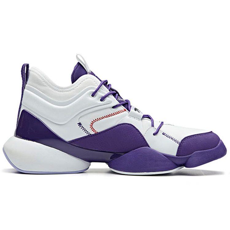 Anta Dragon Ball Super Kolaborace Frieza Finální Forma Lehké Basketbalové Boty s Vysokým Svrškem Pánské tenisky Fialové 11941801-1