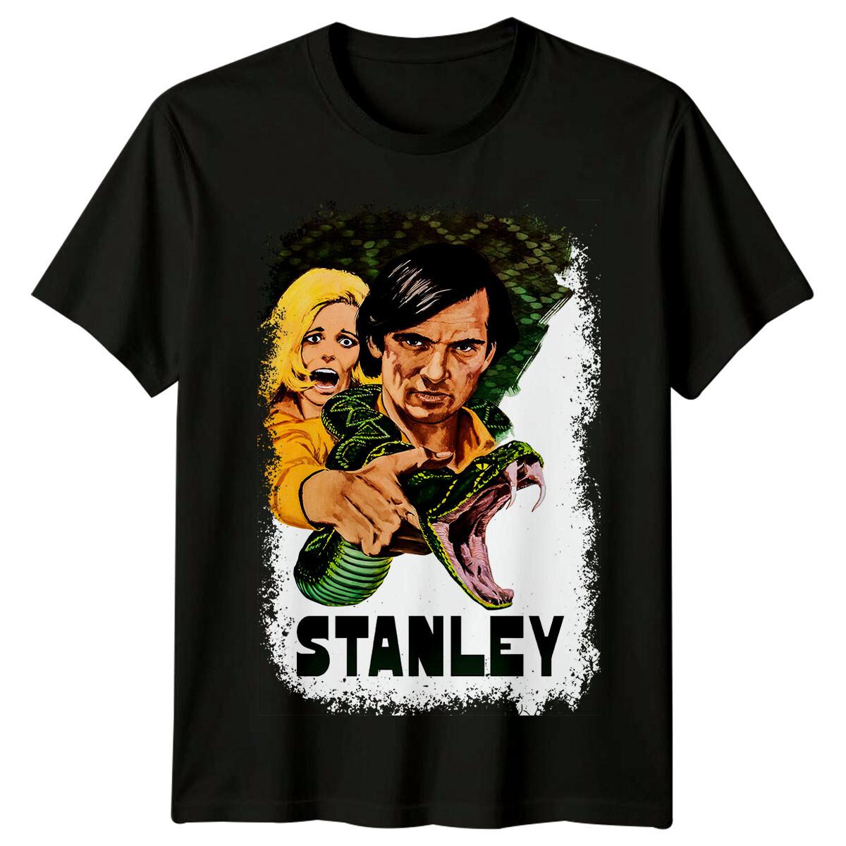 

Stanley (1972) Movie Poster Inspired 100% Cotton T-shirt Mens Tees Top Retro 70s Tee Unisex S