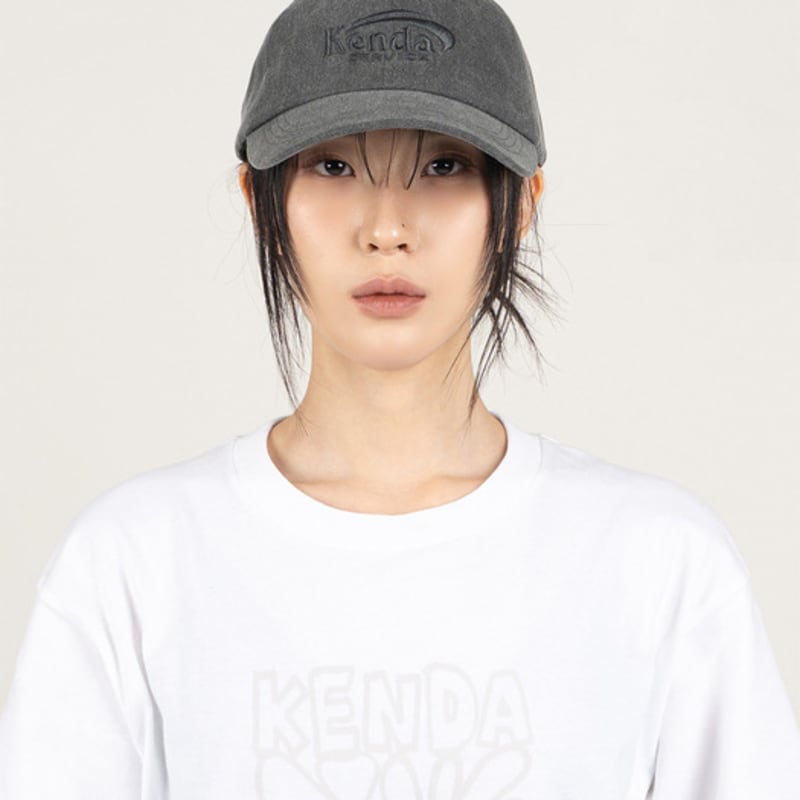 KENDA SLASH LOGO PIGMENT BALL CAP - BLACK / PGBC01-14s