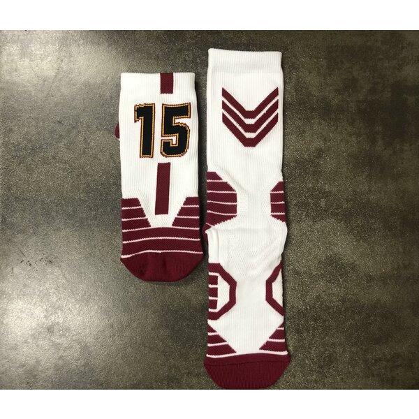 New Style Star Kids Basketball Socks Sport Socks Outdoor Cycling Skateboard Running Breathable Adult Non-Slip Middle Towel Socks