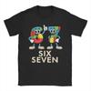 Fashion 67 Italian Brainrot 67 Six Seven TShirt Unisex Round Neck 100 Cotton T Shirt Short Sleeve Tee Shirt Gift Idea Clothing