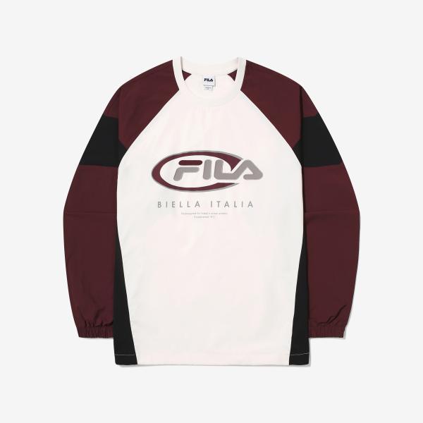 

Fila Woven Sweatshirt Colorblock WINE/095