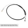 Stainless Steel Throttle Cable 36in Car Parts Fits for Chevy LS LS1 4.8L 5.3L 5.7L 6.0L ENGINES