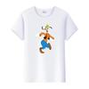 Casual Cartoon Goofy Pluto Clothes Plus Size T-shirt Summer White Tees 90S Tops Harajuku Blouses Tshirt Unisex