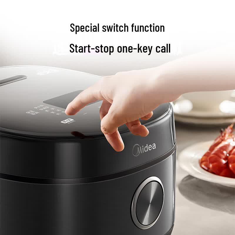 Midea IH Electric Rice Cooker with Fine Iron Pot CN plug (adapter included)