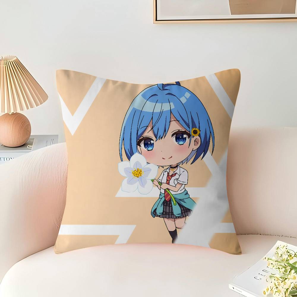 

Аниме Может ли дружба между парнем и девушкой выжить Стич Лаки Дракон наволочка на диванную подушку украшение для дома комнаты детский подарок 16x16Inch