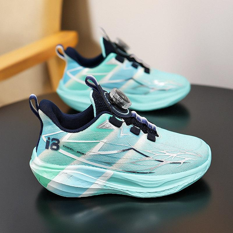 

Boys shoes 2025 new autumn children s outdoor running shoes soft sole shock absorption medium and older children s mesh sports shoes tide 39 небесно-голубой
