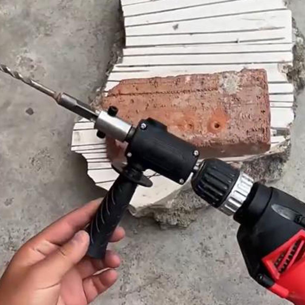 Drill To Hammer Adapter Alloy Steel Electric Drill To Hammer Converter for Glass Metal Wood
