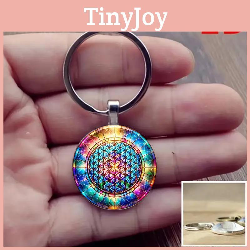 Kaleidoscope Keychain Jewelry Zinc Alloy Multifunctional Gift For Family Friends